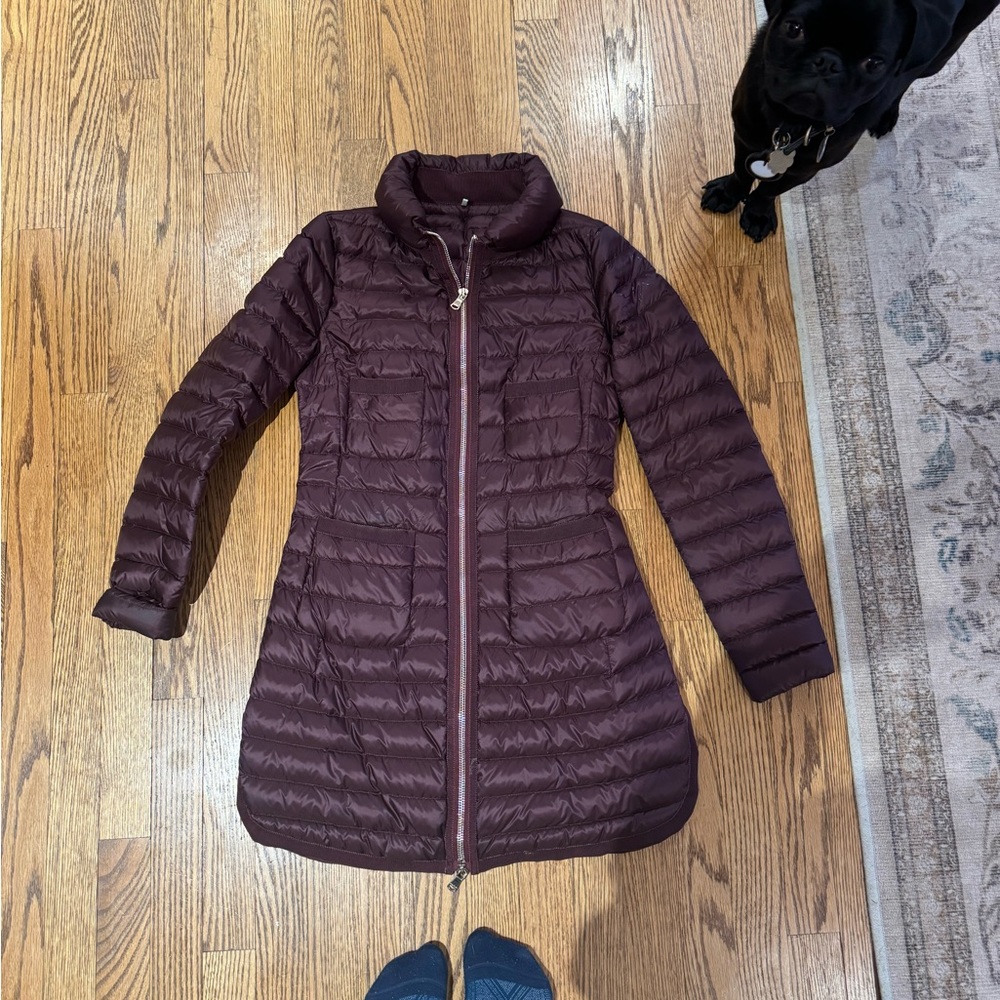 Moncler coat, size 0 - only worn a few times. In great condition!